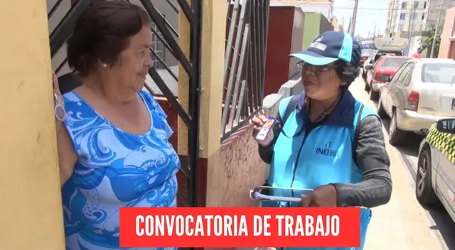 Conoce los puestos de trabajo que ofrece el INEI.