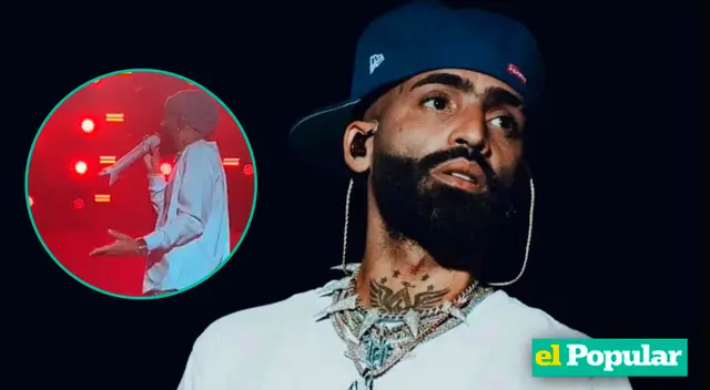 Arcángel enfurecido en concierto de Medellín Arcángel enfurecido en concierto de Medellín