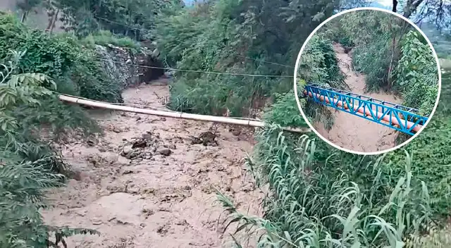 El incremento de la quebrada San Luis provocó la muerte de dos primitas en Bagua Grande.