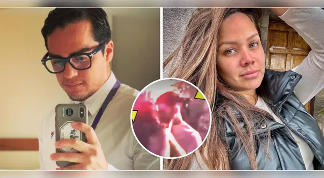 Juan Víctor y su mensaje tras imágenes de Andrea San Martín y Elías Montalvo. Juan Víctor y su mensaje tras imágenes de Andrea San Martín y Elías Montalvo.