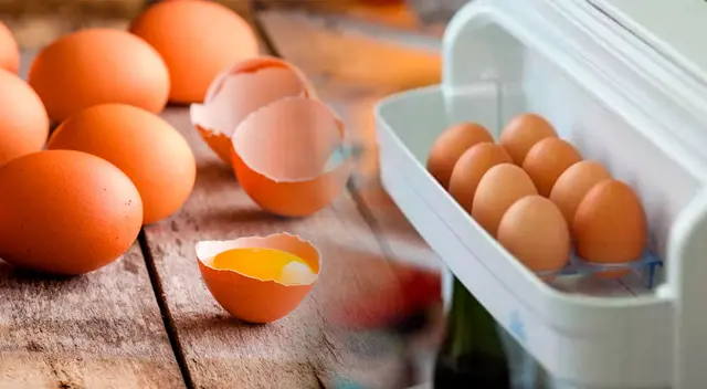 ¿Es recomendado guardar los huevos en el refrigerador?