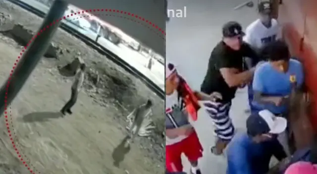 Familia se agarran a balazos por terreno en Ate.