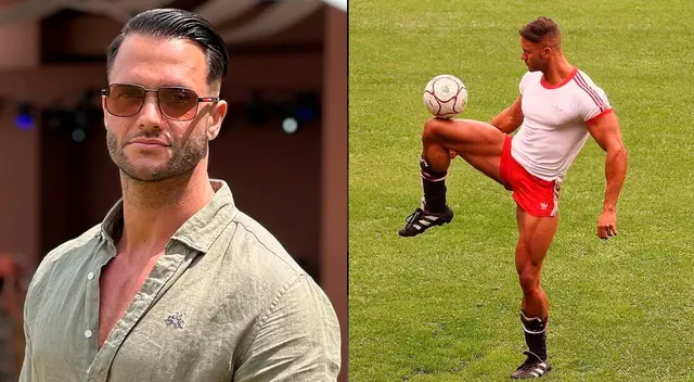El exguerrero Fabio Agostini durante su adolescencia jugó al fútbol y tenis. El exguerrero Fabio Agostini durante su adolescencia jugó al fútbol y tenis.