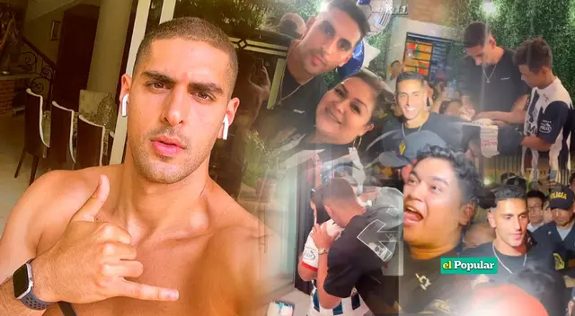 Pablo Sabbag complació a los hinchas que asistieron al local de Carlos Zambrano.