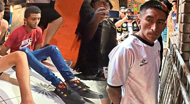 Presunta banda de extorsionadores de SMP.