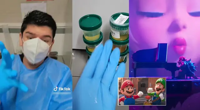 Joven en laboratorio clínico se hizo viral en TikTok con canción de película de Super Mario Bros. Joven en laboratorio clínico se hizo viral en TikTok con canción de película de Super Mario Bros.