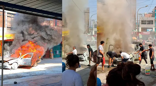 Carro se incendia en Carabayllo y deja grandes pérdidas materiales. Carro se incendia en Carabayllo y deja grandes pérdidas materiales.