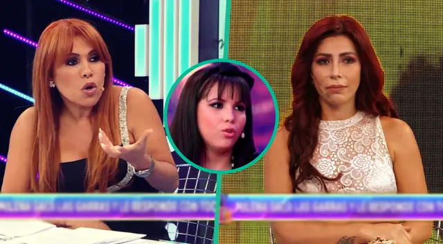 Magaly Medina y Milena Zárate sacan chispas en programa "Magaly TV - La Firme".