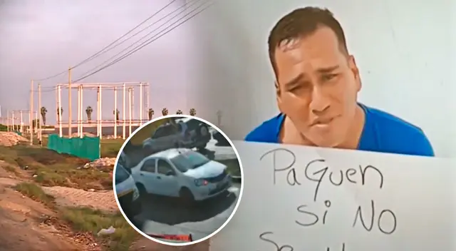 Christian Quispe Culqui (37) terminó siendo torturado, asesinado y abandonado en un descampado de la Panamericana Norte, en Lurín.