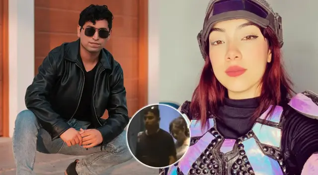 Robotina y el tiktoker Miguel Avalos fueron ampayados saliendo de un hotel.