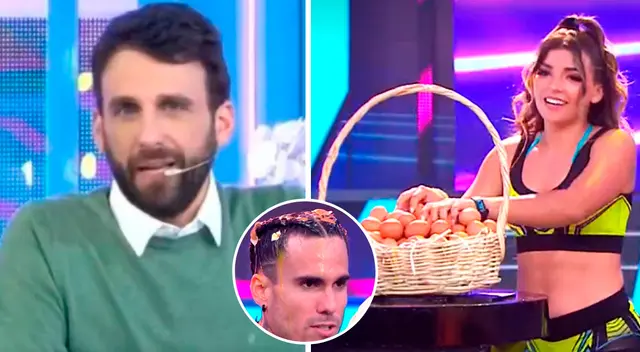 Rodrigo González habló sobre la polémica del juego con docenas de huevos en EEG.