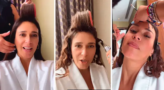 Verónica Linares se alista para su boda.