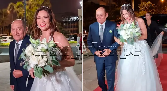 Verónica Linares deslumbró en su boda.