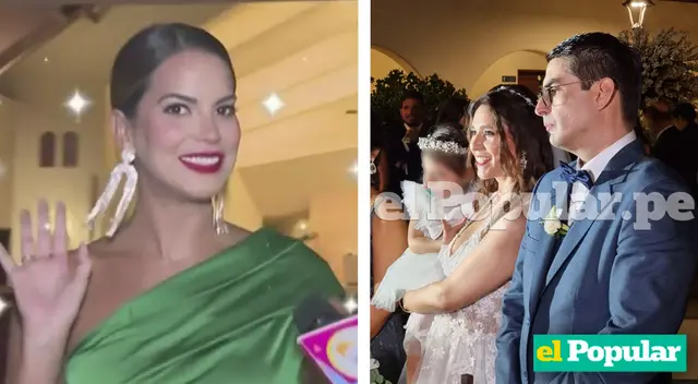 Valeria Piazza invitada de América Hoy a la boda de Verónica Linares Valeria Piazza invitada de América Hoy a la boda de Verónica Linares