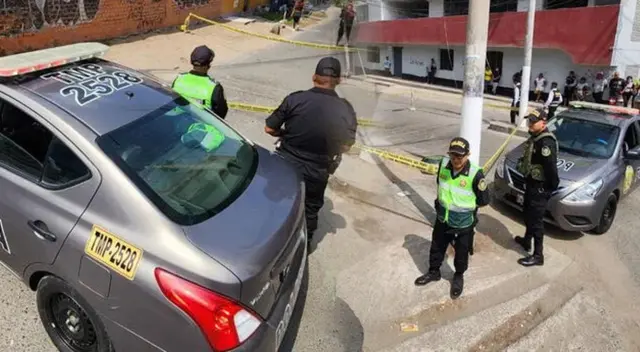 Lugar donde fue hallado cuerpo de mujer dentro de costal en SJM. Lugar donde fue hallado cuerpo de mujer dentro de costal en SJM.