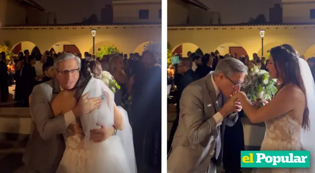 Federico Salazar junto a su compañera Verónica Linares en emotivo gesto Federico Salazar junto a su compañera Verónica Linares en emotivo gesto