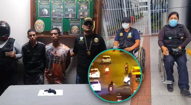 Serenos heridos durante persecución a delincuentes que cometieron robo en Los Olivos.