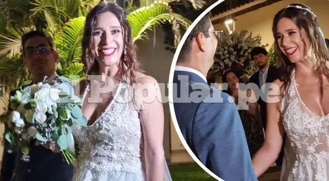 Verónica Linares: Conoce quiénes fueron su estilista y diseñadora de su vestido de novia.