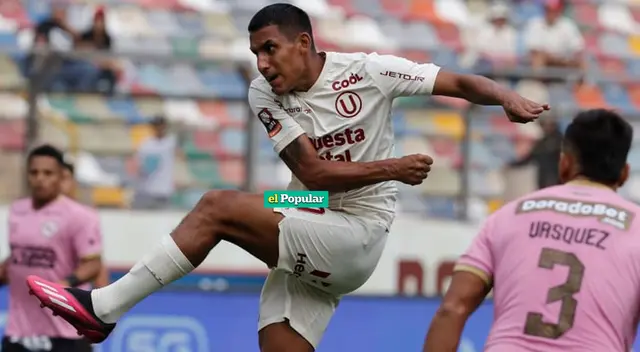 Alex Valera, titular en la U y genera críticas en las redes sociales.