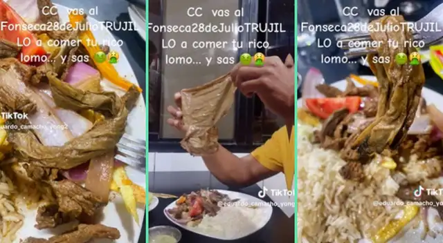 El joven denunció el hecho en su cuenta de TikTok.