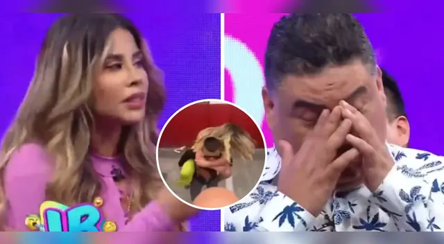 Gabriela Serpa cuadra a Alfredo Benavides.