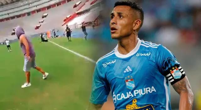 Yoshimar Yotún fue encarado por los barristas del Extremo Celeste. Yoshimar Yotún fue encarado por los barristas del Extremo Celeste.