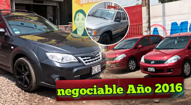 Conoce AQUÍ la feria caleta de Puente Piedra donde se rematan autos a precios de locura.