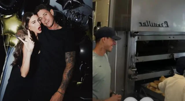 Hugo García y Alessia Rovegno juntos.