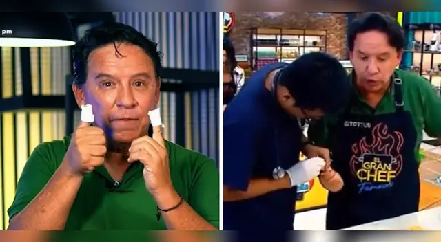 Ricardo Rondón en 'El Gran Chef famosos'.