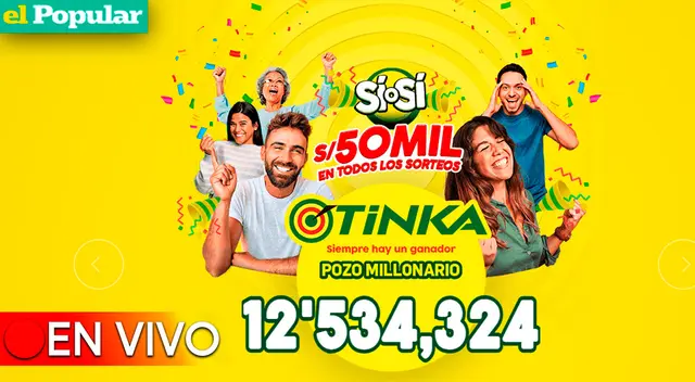 Conoce el nuevo monto del pozo millonario de La Tinka. Conoce el nuevo monto del pozo millonario de La Tinka.