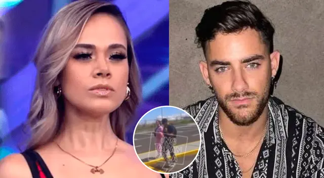 Jossmery Toledo y Austin Palao fueron captados muy juntos de regreso a Lima.