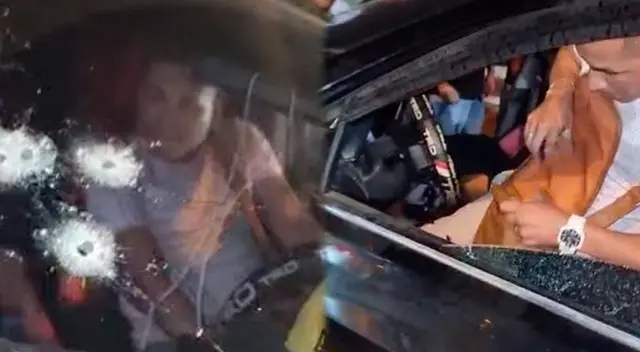 Sujetos son interceptados y disparados por sicarios en Trujillo.