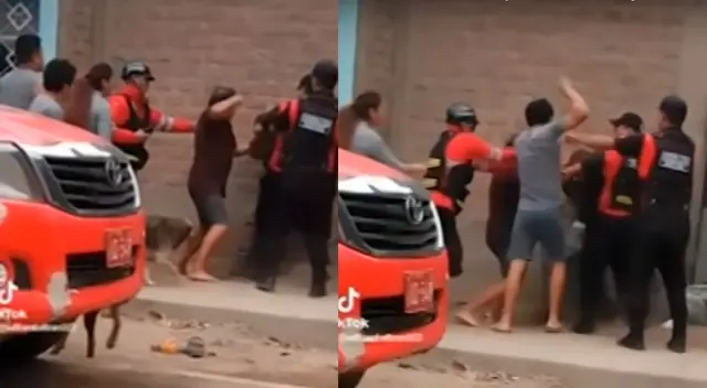 Vecinos no dudaron en darle una golpiza al delincuente que había robado a una joven. Vecinos no dudaron en darle una golpiza al delincuente que había robado a una joven.