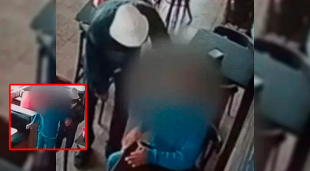 El hombre dejó a su papá abandonado a su suerte.