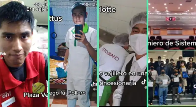 Un joven usuario quiso contar todo su proceso para ser un profesional.