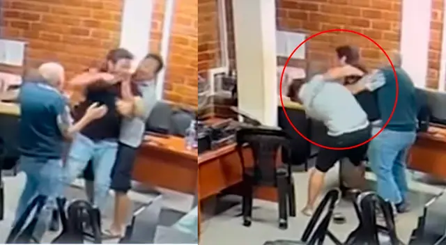 Detenido agredió a un policía en Satipo.