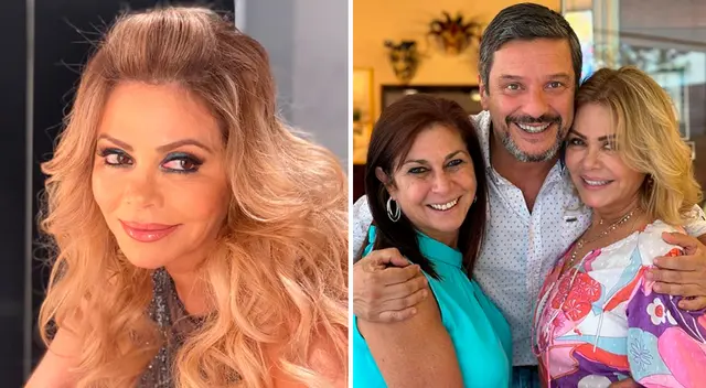 Gisela Valcárcel feliz tras reencontrarse con Lucho Cáceres. Gisela Valcárcel feliz tras reencontrarse con Lucho Cáceres.