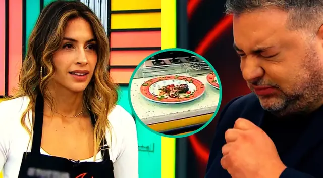 Milett Figueroa participa en reality de cocina, pero es reprochada por chef.
