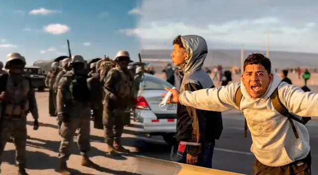 Militares de Perú lanzan indignante comentario sobre extranjeros en Tacna. Militares de Perú lanzan indignante comentario sobre extranjeros en Tacna.