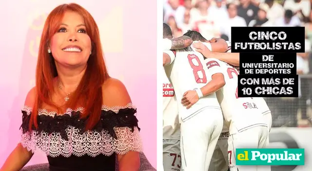 Usuarios trolean ampay de jugadores de la U en Magaly