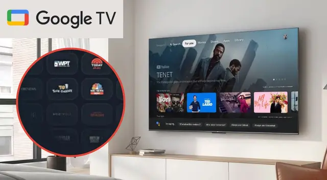 Google TV fue lanzado en el año 2010.