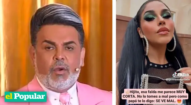 Andrés Hurtado trolea a su hija Gennesis Hurtado Andrés Hurtado trolea a su hija Gennesis Hurtado