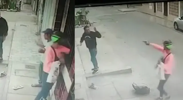 Pese a tener armas, los delincuentes no pudieron realizar su cometido.