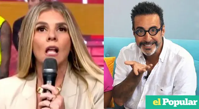 Johanna San Miguel y Carlos Carlín esperan que Latina pague por las regalías de Pataclau.