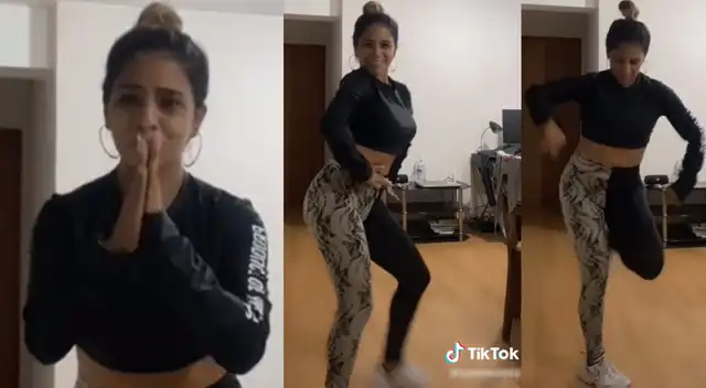 Joven venezolana sorprendió bailando huaylas y es viral en las redes sociales.