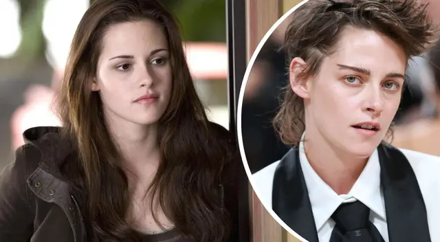 Kristen Stewart: Este es el antes y después de cómo han ido cambiando sus looks. Kristen Stewart: Este es el antes y después de cómo han ido cambiando sus looks.