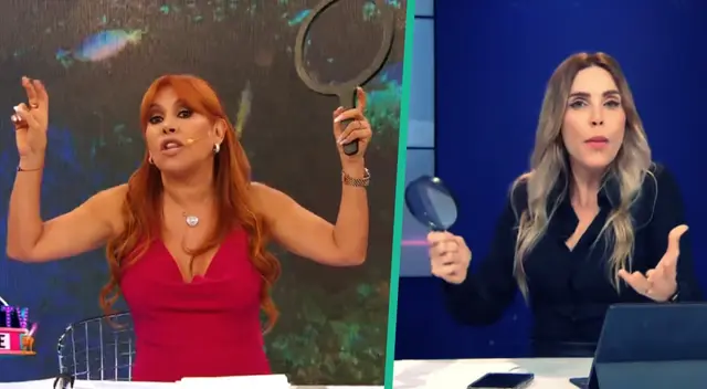 Magaly Medina cuestiona a Juliana Oxenford y la imita a su estilo en "Magaly TV - La Firme".