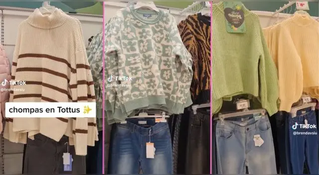 Una peruana quedó en 'shock' por el ofertón de chompas en Tottus y es viral en TikTok.