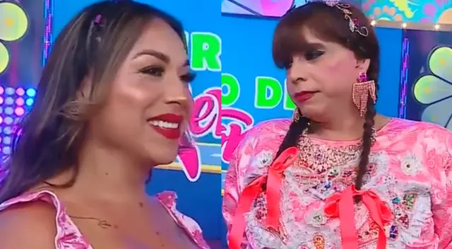 Dayanita es troleada por Ernesto Pimentel 'La Chola Chabuca' durante entrevista. Dayanita es troleada por Ernesto Pimentel 'La Chola Chabuca' durante entrevista.