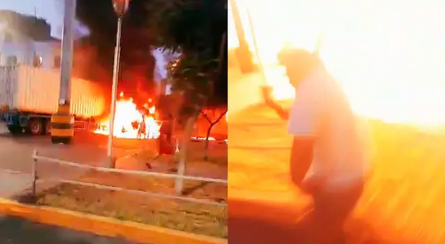 Sujeto y otros transeúntes salieron dañados.